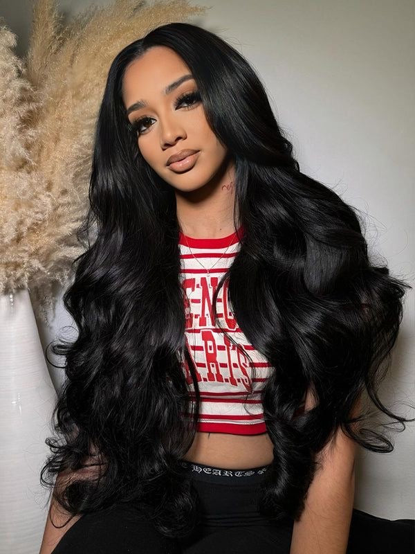 Luxury Body Wave Lace Front Wig - 8-30Inch Pre-Plucked HD Lace